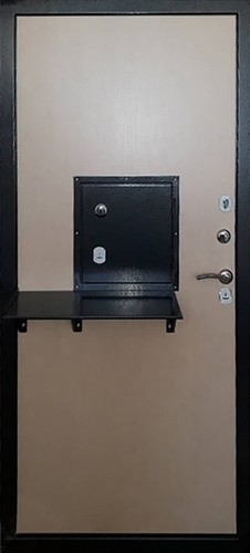 Однопольная техническая дверь в кассу СП606